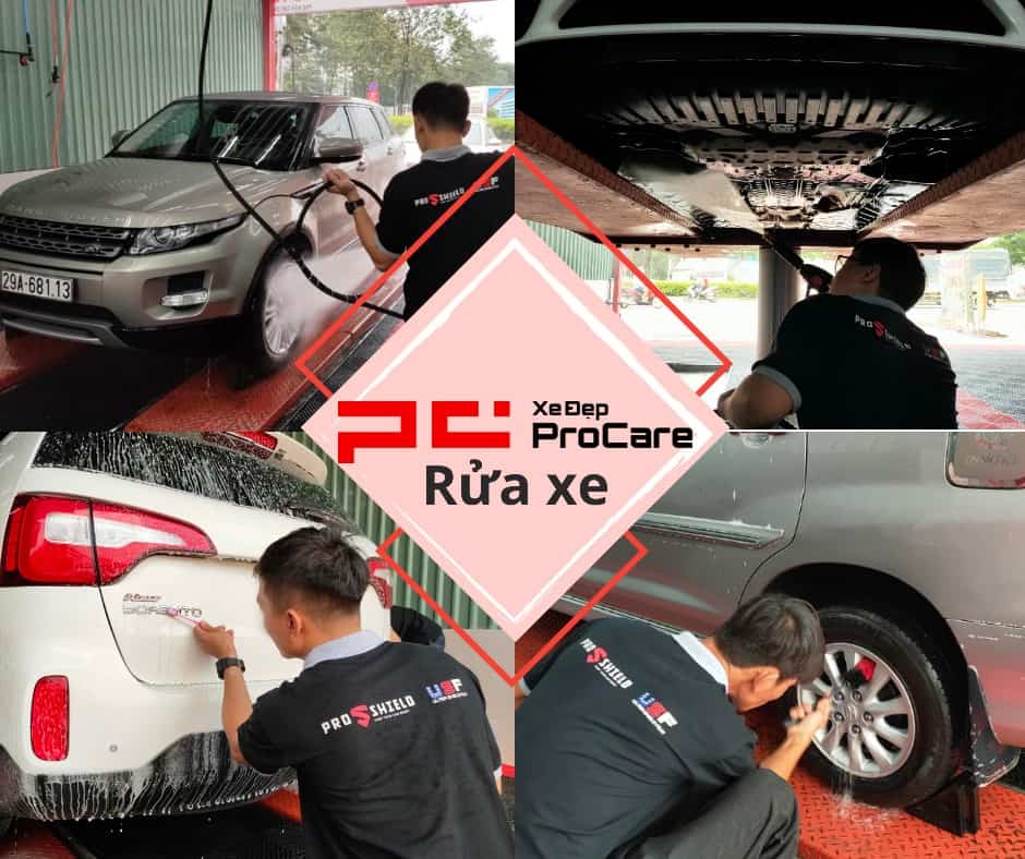 dịch vụ rửa xe cao cấp